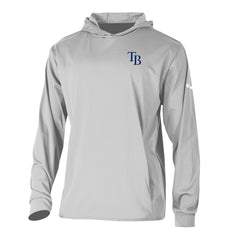 Tampa Bay Rays Long Drive Pullover Hoodie Gray | Columbia