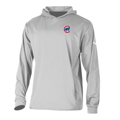 Chicago Cubs Long Drive Pullover Hoodie Gray | Columbia