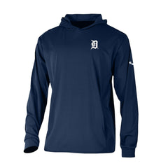 Detroit Tigers Long Drive Pullover Hoodie Navy | Columbia