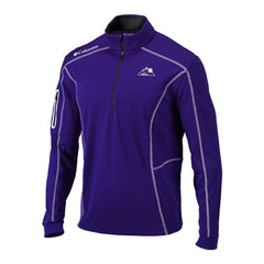 Colorado Rockies Omni-Wick Shotgun Quarter-Zip Pullover Purple | Columbia