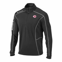 Cincinnati Reds Omni-Wick Shotgun Quarter-Zip Pullover Gray | Columbia