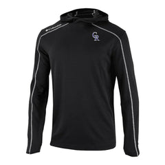 Colorado Rockies Omni-Wick Shotgun Pullover Hoodie Black | Columbia
