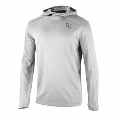 Kansas City Royals Omni-Wick Shotgun Pullover Hoodie Gray | Columbia