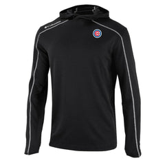Chicago Cubs Omni-Wick Shotgun Pullover Hoodie Black | Columbia