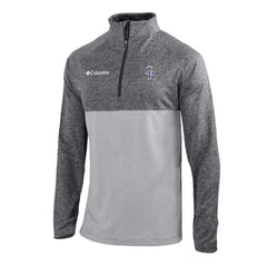 Colorado Rockies Omni-Wick Raglan Rockin' It Quarter-Zip Pullover Gray | Columbia