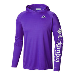 Colorado Rockies Terminal Tackle Omni-Shade Pullover Hoodie Purple | Columbia