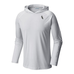 Chicago White Sox Terminal Tackle Omni-Shade Pullover Hoodie White | Columbia