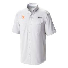 San Francisco Giants Omni-Wick Low Drag Offshore Button-Up Shirt White | Columbia