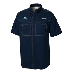 Seattle Mariners Omni-Wick Low Drag Offshore Button-Up Shirt Navy | Columbia