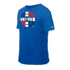 Chicago Cubs Dominican Republic Flag Logo T-Shirt Royal | New Era