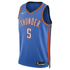 Luguentz Dort Oklahoma City Thunder Unisex Swingman Player Jersey - Icon Edition - Blue