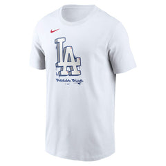 Los Angeles Dodgers Local Hometown T-Shirt White | Nike