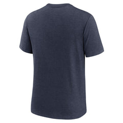 Chicago Cubs Local Hometown Tri-Blend T-Shirt Heather Navy | Nike