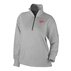 Minnesota Twins Women's Birchwood Hills Quarter-Zip Pullover Gray | Columbia