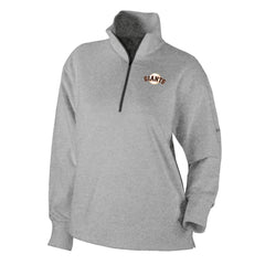 San Francisco Giants Women's Birchwood Hills Quarter-Zip Pullover Gray | Columbia