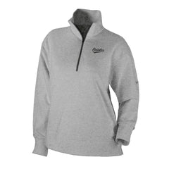 Baltimore Orioles Women's Birchwood Hills Quarter-Zip Pullover Gray | Columbia