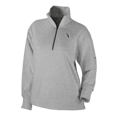 Chicago White Sox Women's Birchwood Hills Quarter-Zip Pullover Gray | Columbia
