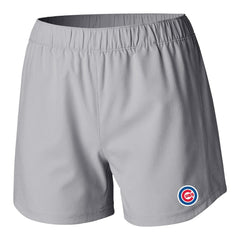 Chicago Cubs Women's Tamiami Pull-On Shorts Gray | Columbia