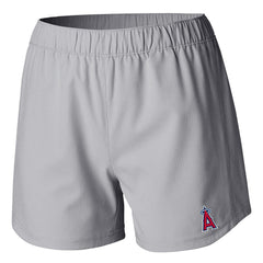 Los Angeles Angels Women's Tamiami Pull-On Shorts Gray | Columbia