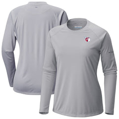 Cleveland Guardians Tidal Tee II Long Sleeve T-Shirt Gray | Columbia