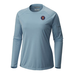 Houston Astros Tidal Tee II Long Sleeve T-Shirt Light Blue | Columbia