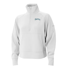 Seattle Mariners Women's Wickhams Hills Raglan Omni-Wick Quarter-Zip Pullover White | Columbia