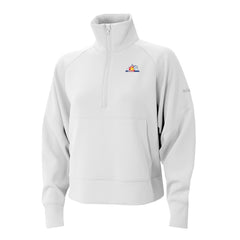 Colorado Rockies Women's Wickhams Hills Raglan Omni-Wick Quarter-Zip Pullover White | Columbia