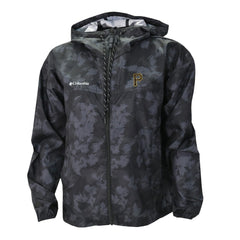 Pittsburgh Pirates Women's Flash Challenger Full-Zip Hoodie Windbreaker Jacket Gray/White | Columbia