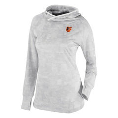 Baltimore Orioles Women's Omni-Wick Sunday Ball Raglan Pullover Hoodie White | Columbia