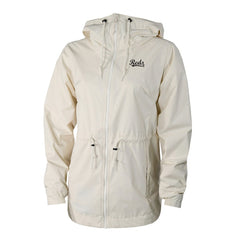 Cincinnati Reds Women's Lily Park Full-Zip Rain Jacket Cream | Columbia