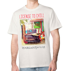 Los Angeles Angels Margaritaville License to Chill T-Shirt Cream