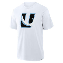 Utah Mammoth Fanatics Alternate Logo Stadium Slub T-Shirt White