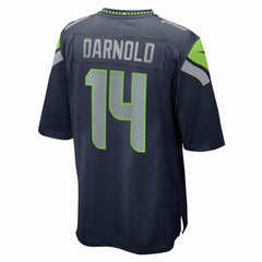 Sam Darnold Seattle Seahawks Team Game Jersey - College Navy