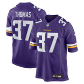 Tavierre Thomas Minnesota Vikings Team Game Jersey - Purple
