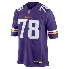 Ryan Kelly Minnesota Vikings Team Game Jersey - Purple