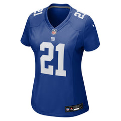 Paulson Adebo New York Giants Women's Team Game Jersey - Royal