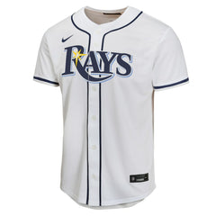 Junior Caminero Tampa Bay Rays Youth Home Player Game Jersey White | Nike