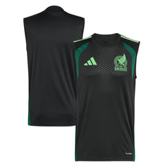 Mexico National Team FIFA x World Cup 2026 Sleeveless Training Jersey Black - Adidas