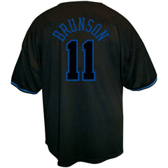 Jalen Brunson New York Knicks Big & Tall Name & Number Fashion Jersey - Black