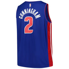 Cade Cunningham Detroit Pistons Big & Tall Fast Break Player Jersey sale - Blue sale - Icon Edition