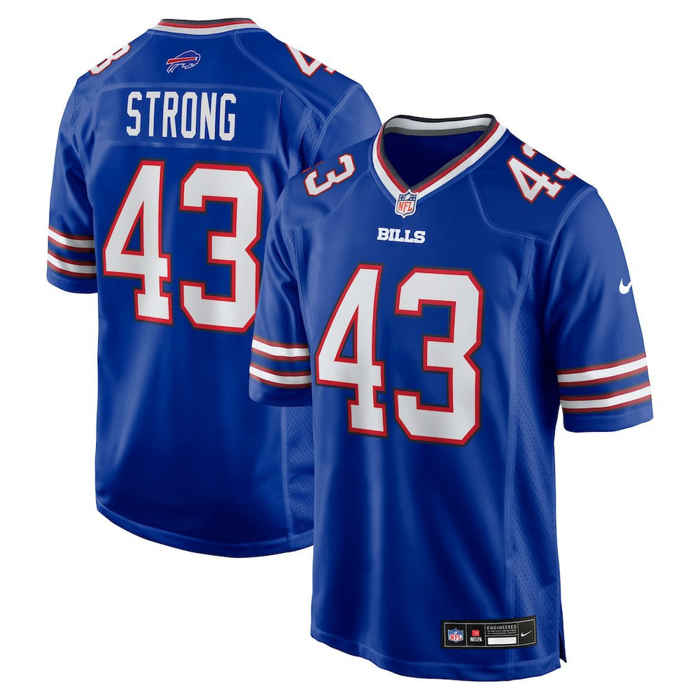 Dorian Strong Buffalo Bills Team Game Jersey - Royal