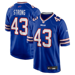 Dorian Strong Buffalo Bills Team Game Jersey - Royal