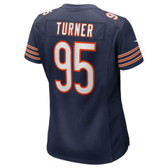 Shemar Turner Chicago Bears Women's Team Game Jersey - Navy