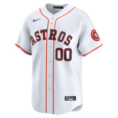 Houston Astros Youth Home Custom Limited Jersey - White