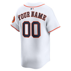 Houston Astros Youth Home Custom Limited Jersey - White