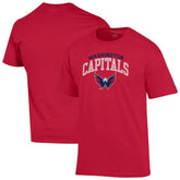 Washington Capitals Champion Primary Logo T-Shirt Red