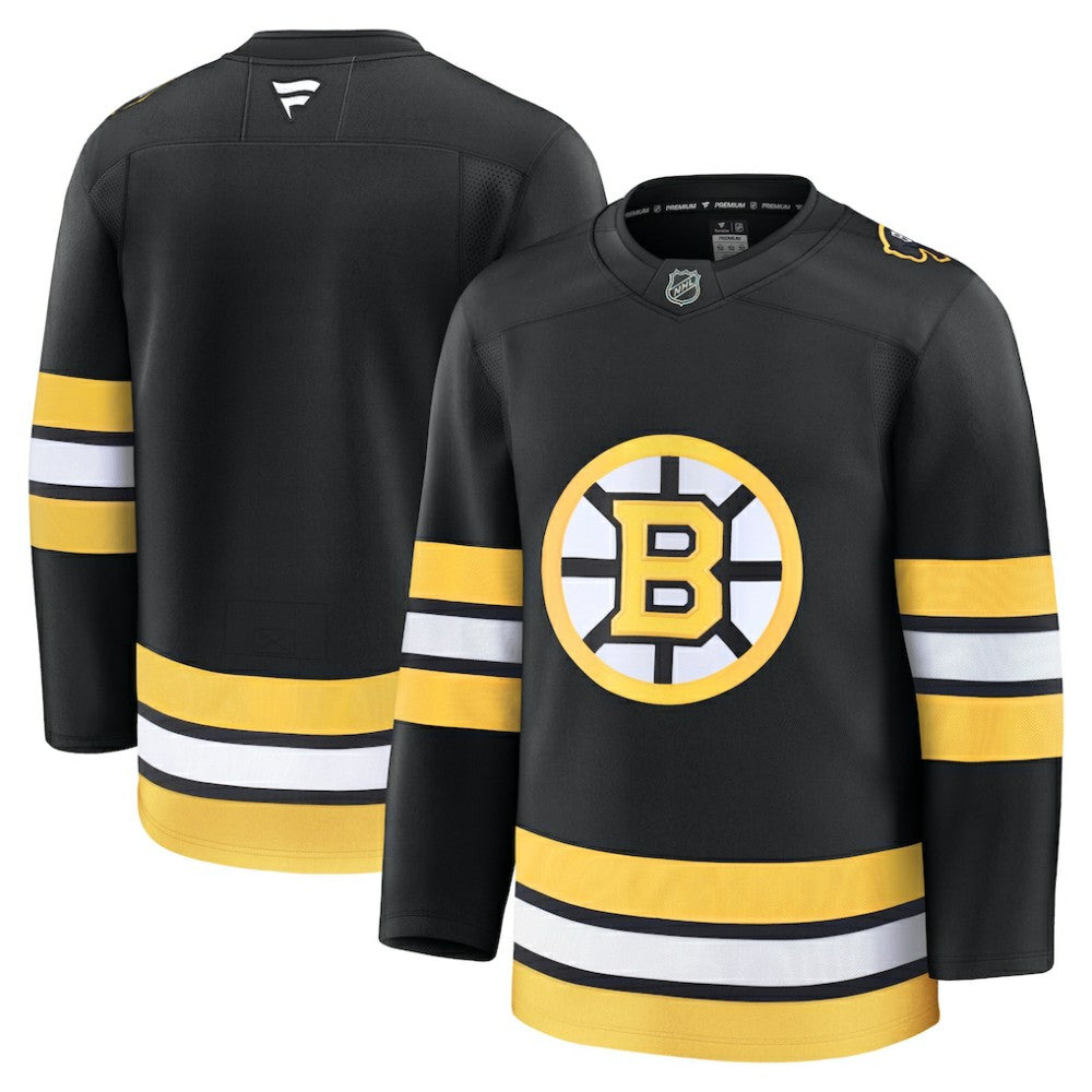 Boston Bruins Fanatics Home Premium Jersey Black