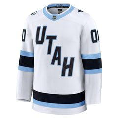 Utah Mammoth Fanatics Away Premium Custom Jersey White