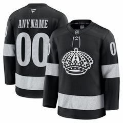 Los Angeles Kings Fanatics Alternate Premium Custom Jersey Black