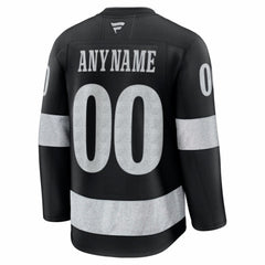 Los Angeles Kings Fanatics Alternate Premium Custom Jersey Black